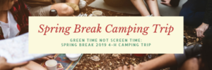Cover photo for Second Annual Spring Break Camping Trip