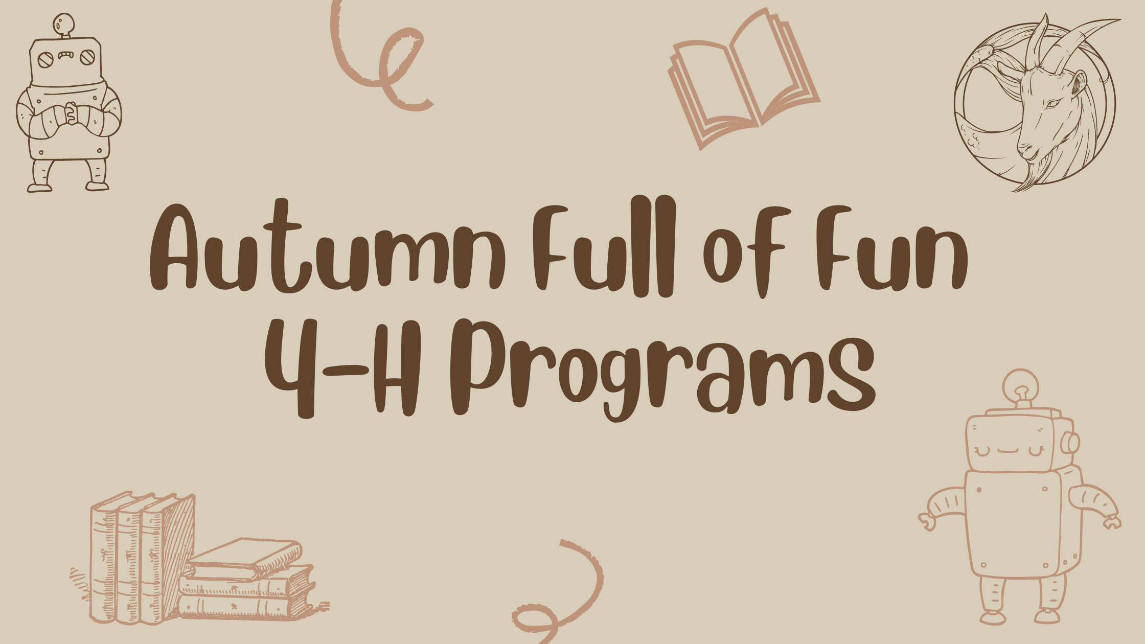 Autumn Full of Fun 4-H Programs